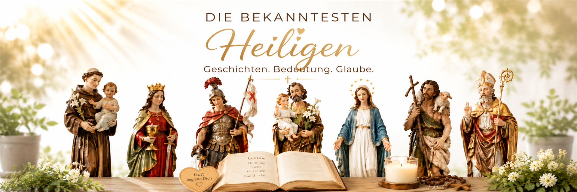 Die bekanntesten Heiligen – Wissensportal Heiligenfiguren.net